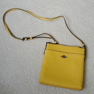 Yellow Coach Crossbody
